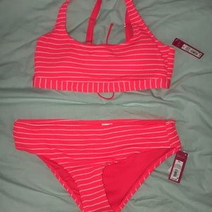 Highlighter pink bikini XL